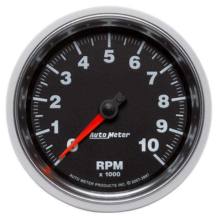 3-3/8 In. IN-DASH TACHOMETER 0-10000 RPM GS