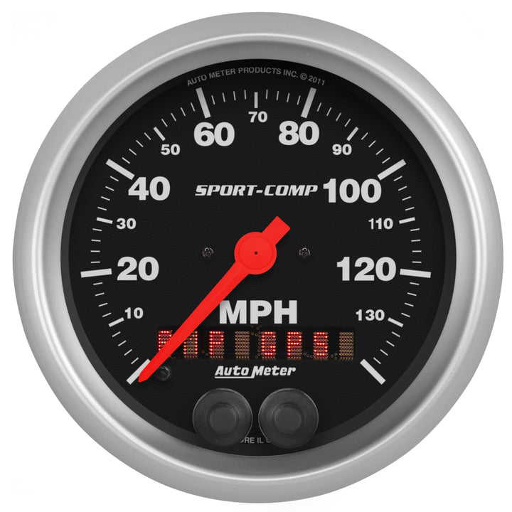 3-3/8 In. GPS SPEEDOMETER 0-140 MPH SPORT-COMP