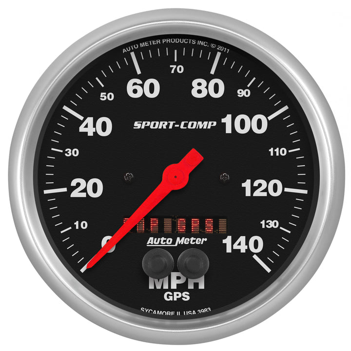 5 In. GPS SPEEDOMETER 0-140 MPH SPORT-COMP