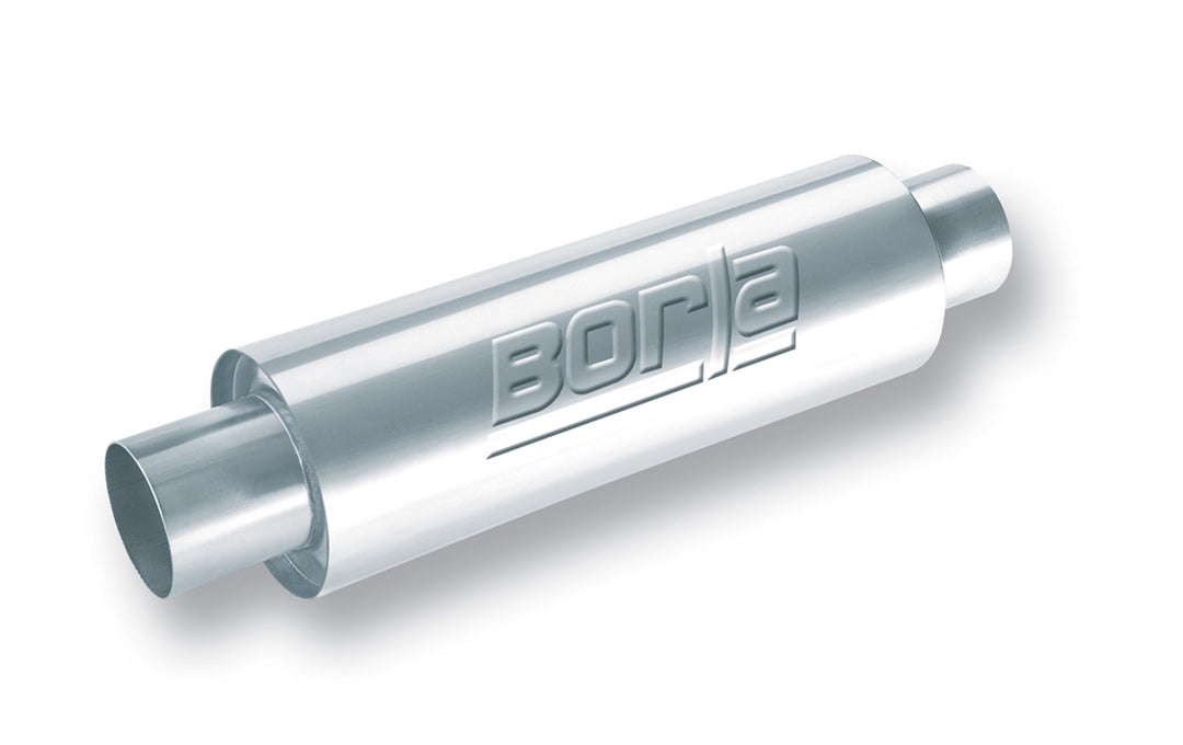 XR-1 Sportsman Racing Muffler 3.5 In. Center Inlet/ 3.5 In. Center Outlet 5 In. Round X 15 In. Long Body