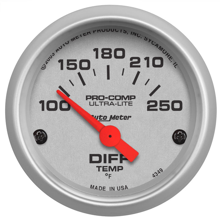 2-1/16 In. DIFFERENTIAL TEMPERATURE 100-250 Fahrenheit ULTRA-LITE