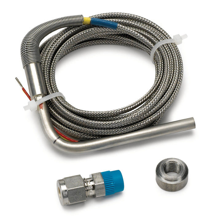 THERMOCOUPLE KIT TYPE K 1/4 In. DIA OPEN TIP 10FT INCL. STAINLESS COMP. &amp; WELD BOSS