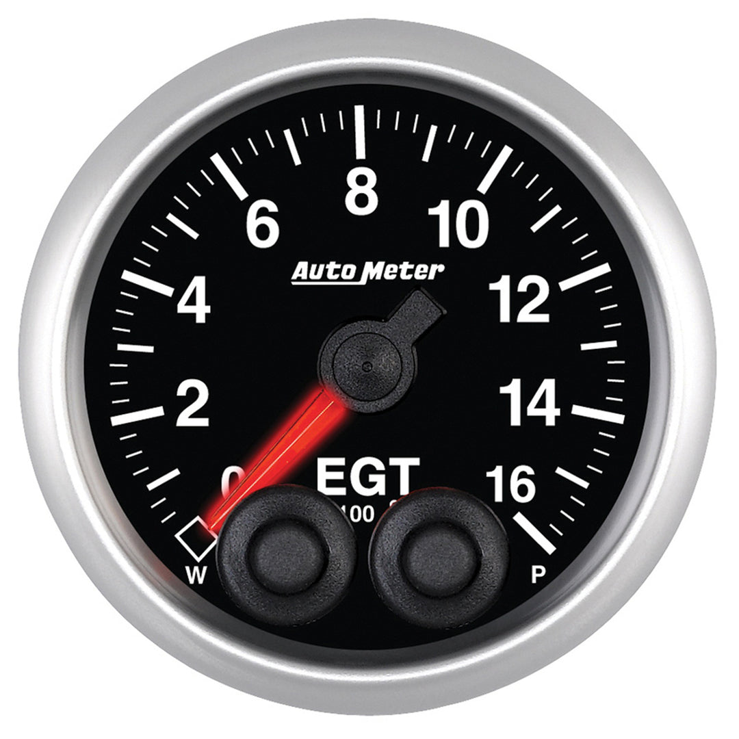 2-1/16 In. PYROMETER 0-1600 Fahrenheit ELITE