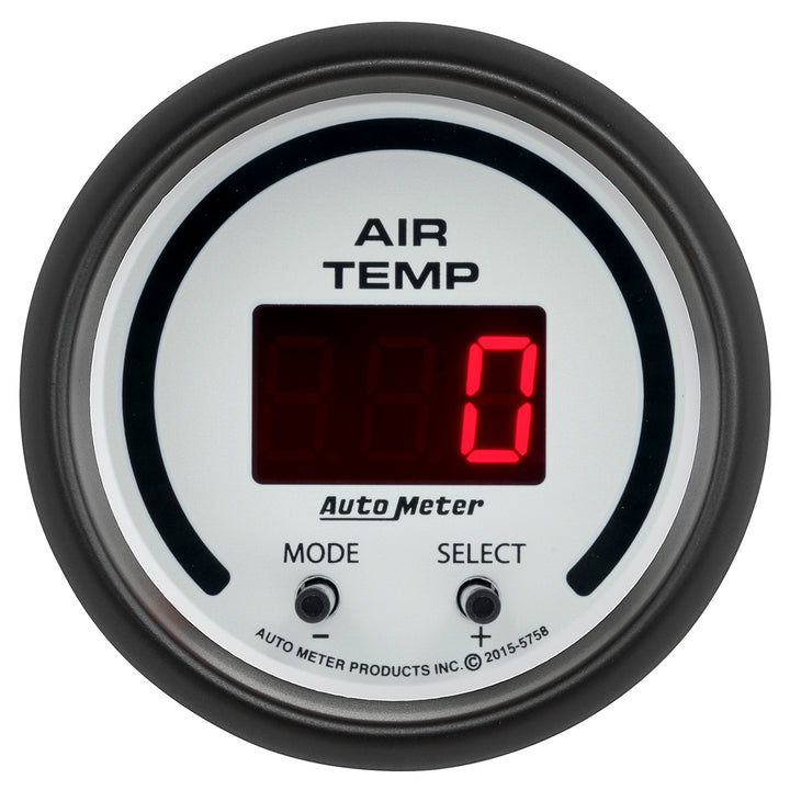 2-1/16 In. DUAL AIR INTAKE TEMPERATURE 0-300 Fahrenheit PHANTOM