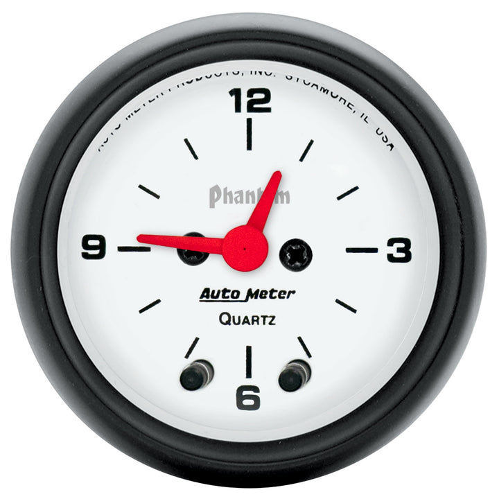 2-1/16 In. CLOCK 12 HOUR PHANTOM