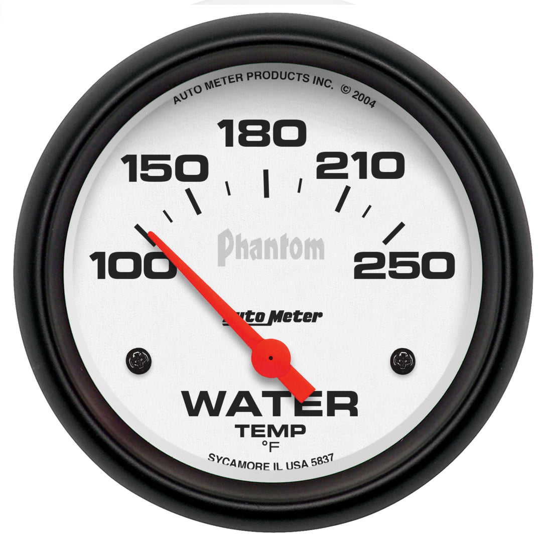 2-5/8 In. WATER TEMPERATURE 100-250 Fahrenheit PHANTOM
