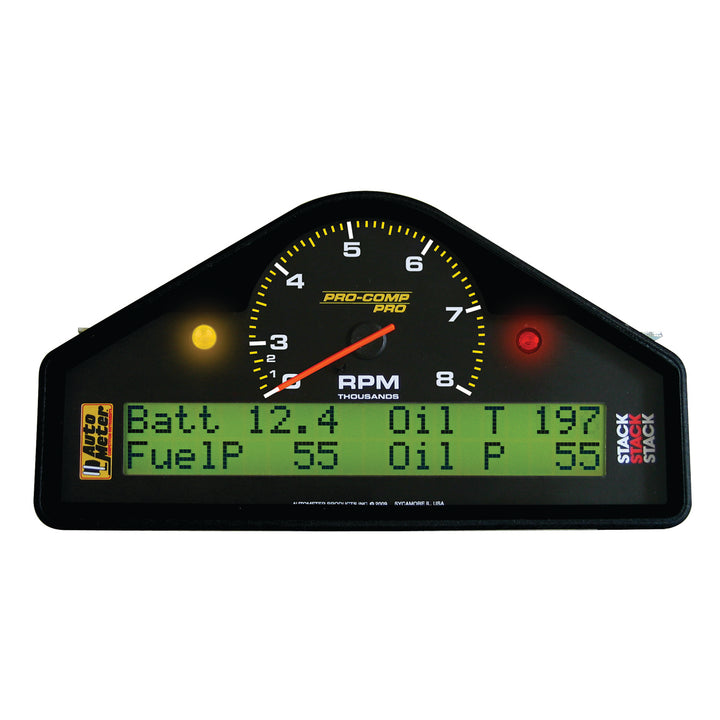 RACE DASH 0-3-8K RPM PRO-COMP PRO