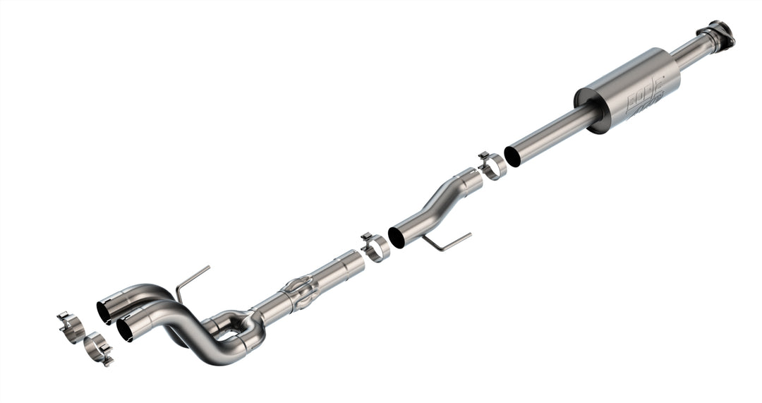 2021-2025 Ford F-150 Tremor/ 2021-2025 F-150 Black Appearance Package Mid-Pipes ATAK Part 
