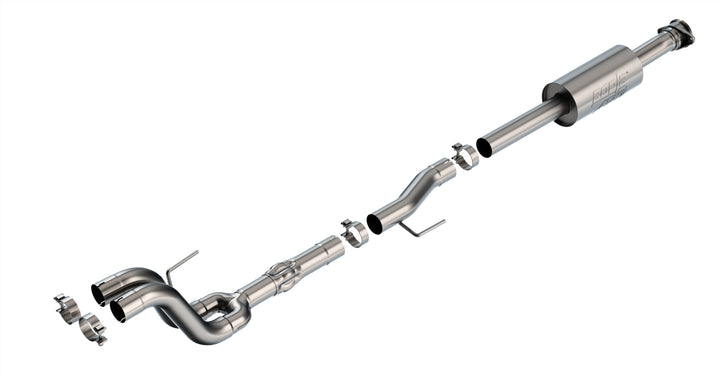 2021-2025 Ford F-150 Tremor/ 2021-2025 F-150 Black Appearance Package Mid-Pipes ATAK Part 