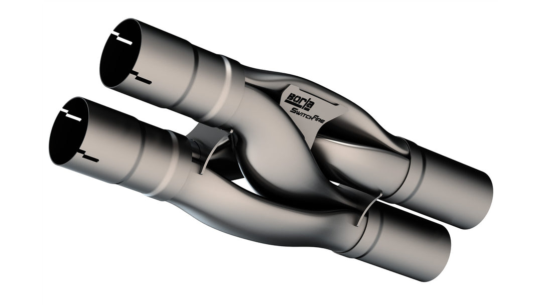 Borla 2018-2025 Ford Mustang GT/ 2024-2025 Mustang Dark Horse Universal Hydroformed SwitchFire® X-Pipe Part 