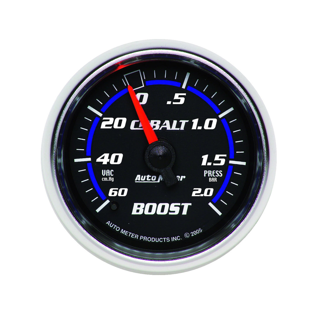 2-1/16 In. BOOST/VACUUM 60 CM/HG-2.0 BAR COBALT