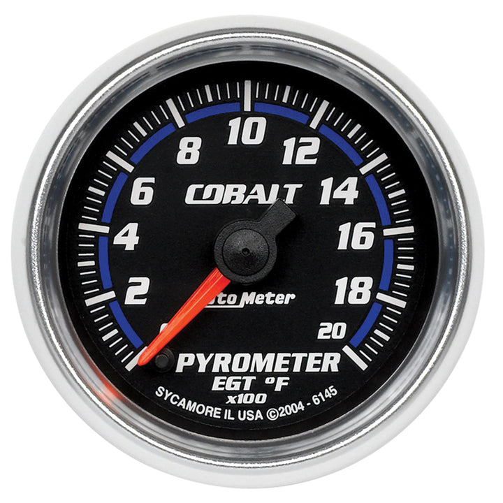 2-1/16 In. PYROMETER 0-2000 Fahrenheit COBALT