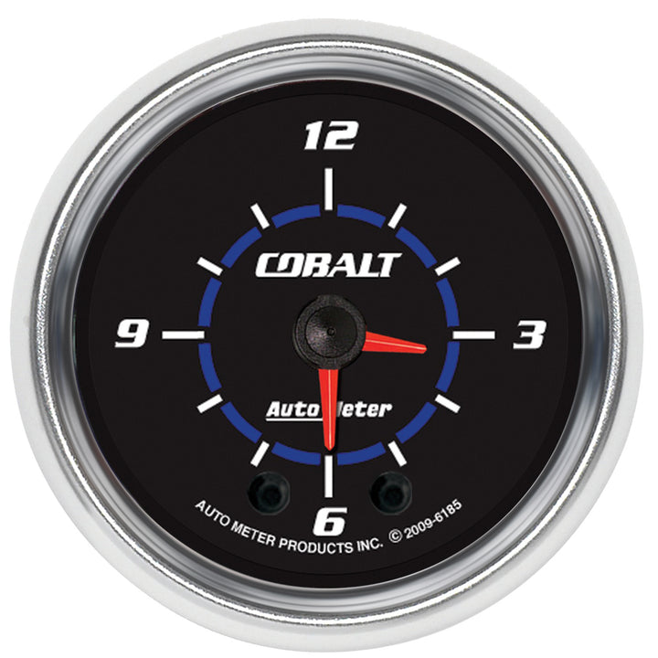 2-1/16 In. CLOCK 12 HOUR COBALT