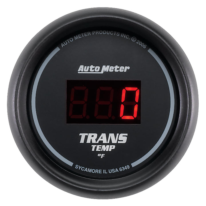 2-1/16 In. TRANSMISSION TEMPERATURE 0-340 Fahrenheit SPORT-COMP DIGITAL