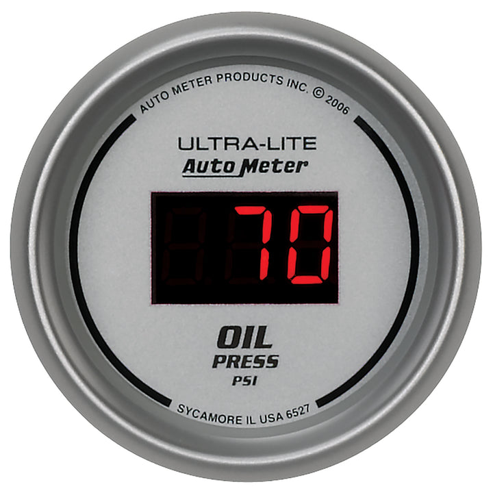 2-1/16 In. OIL PRESSURE 5-100 PSI ULTRA-LITE DIGITAL