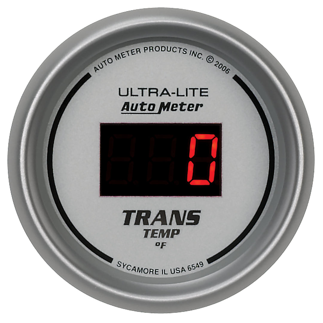2-1/16 In. TRANSMISSION TEMPERATURE 0-340 Fahrenheit ULTRA-LITE DIGITAL