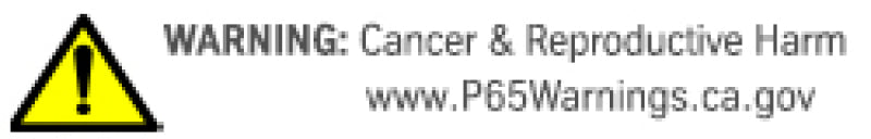 P65 Warning label
