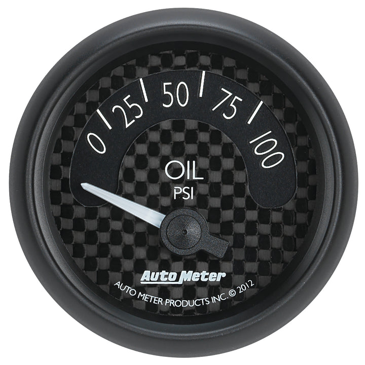 2-1/16 In. OIL PRESSURE 0-100 PSI GT