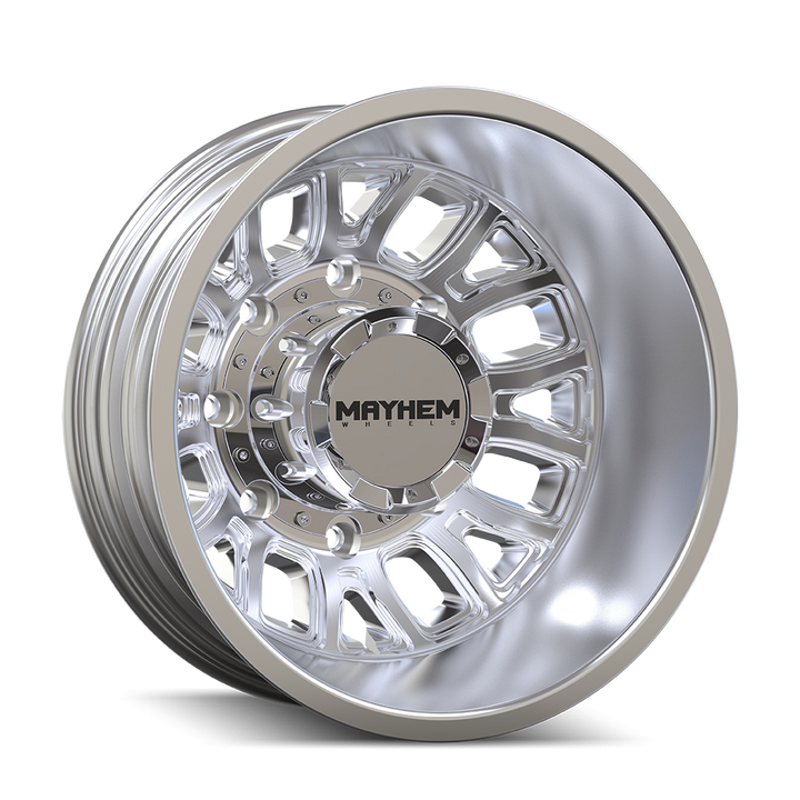 MAYHEM COGENT DUALLY 8107D POLISHED 17X6.5 8-200 -142MM 142MM
