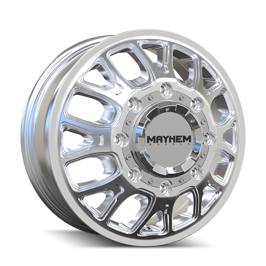 MAYHEM COGENT DUALLY 8107D POLISHED 17X6.5 8-210 125MM 154.2MM