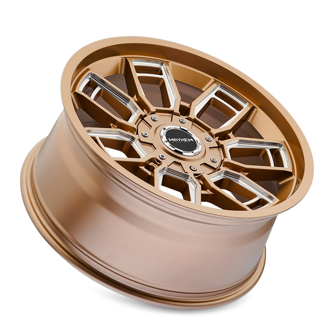 MAYHEM ORDINANCE 8118 MATTE BRONZE/MILLED 20X9 5-127/5-139.7 0MM 87.1MM