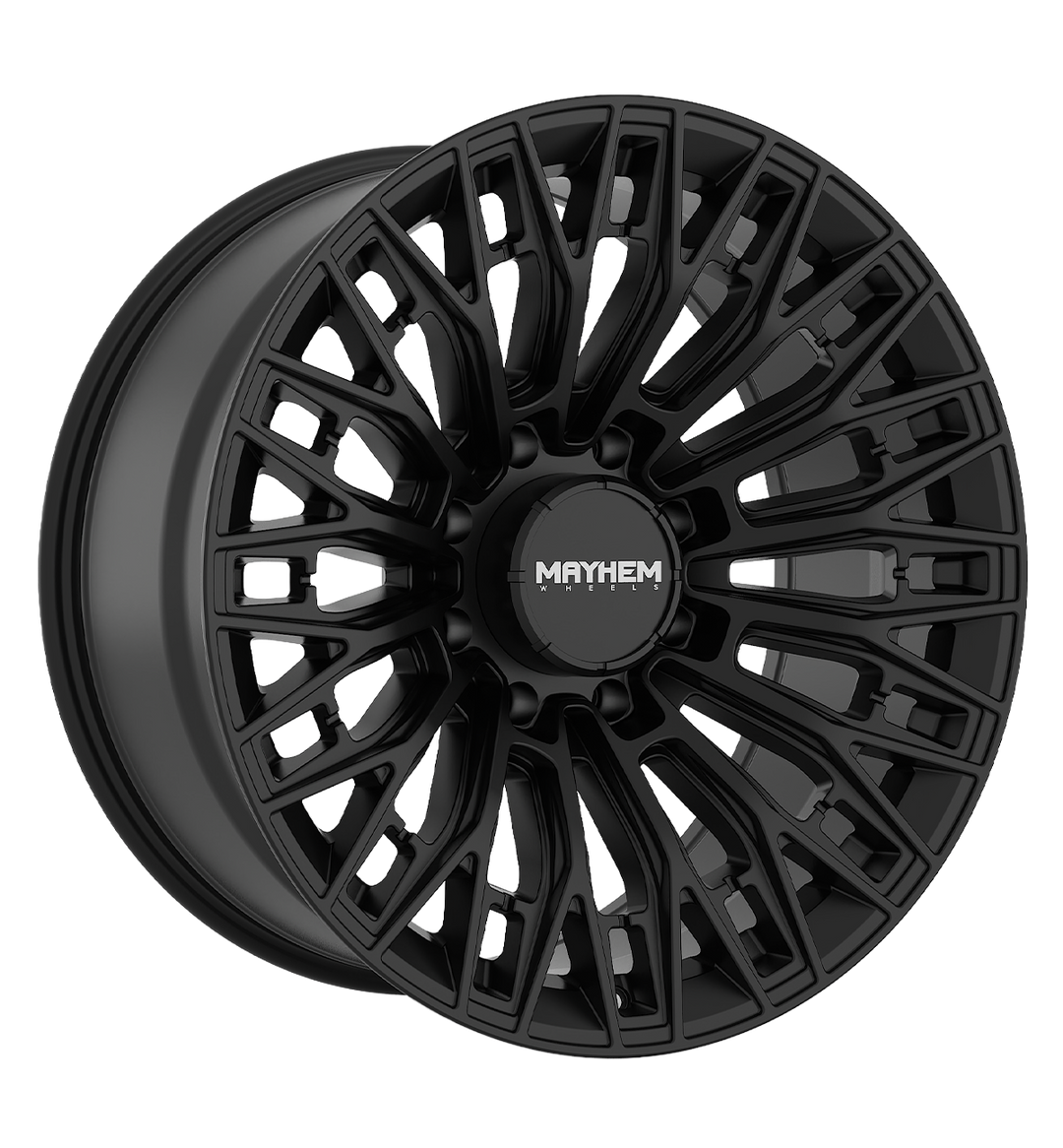 MAYHEM CYCLONE 8121 GLOSS BLACK 20X9 8-165.1 0MM 125.2MM 8121-2981GB0