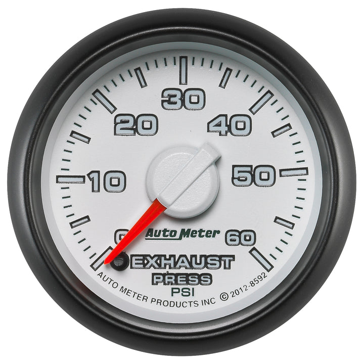 2-1/16 In. EXHAUST PRESSURE 0-60 PSI GEN 3 DODGE FACTORY MATCH