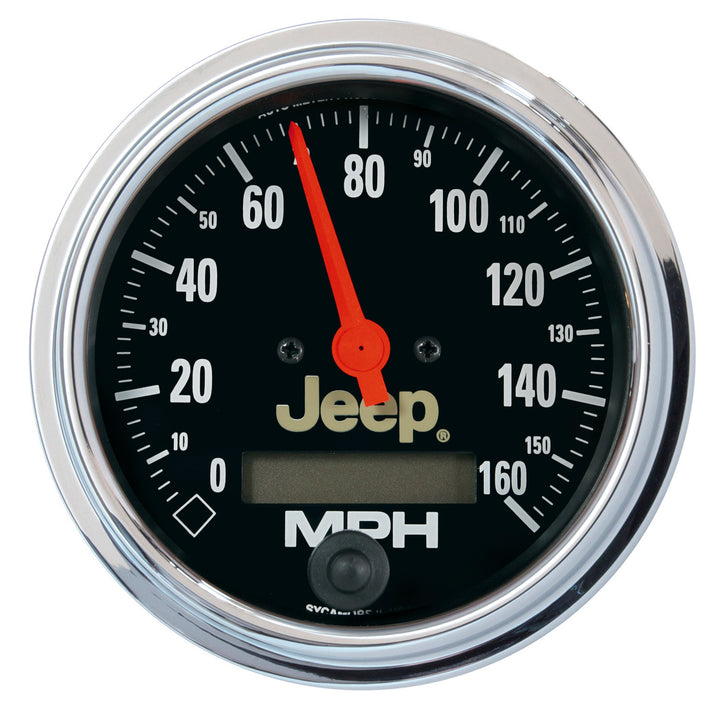 3-3/8 In. SPEEDOMETER 0-160 MPH JEEP