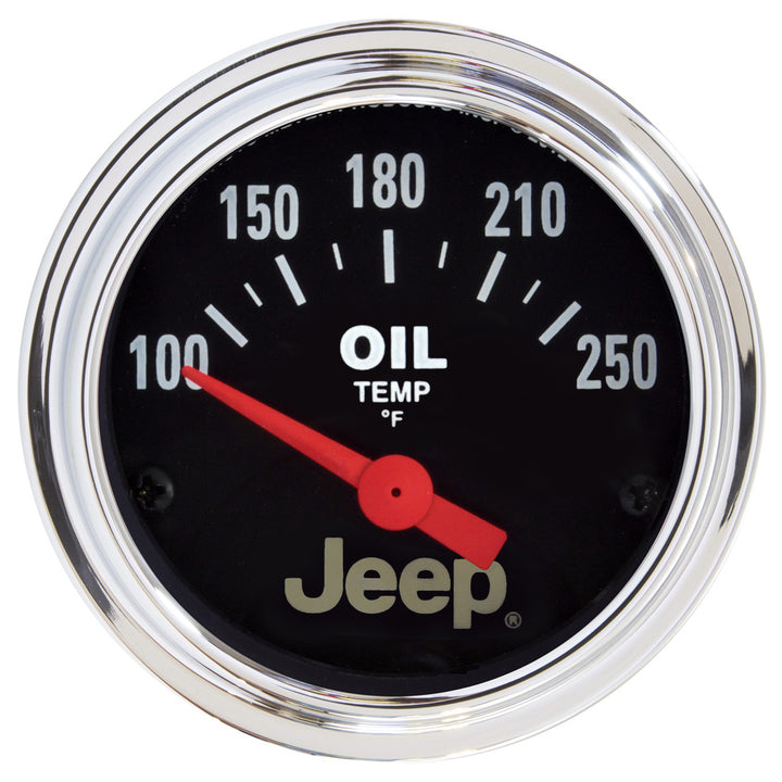2-1/16 In. OIL TEMPERATURE 100-250 Fahrenheit JEEP
