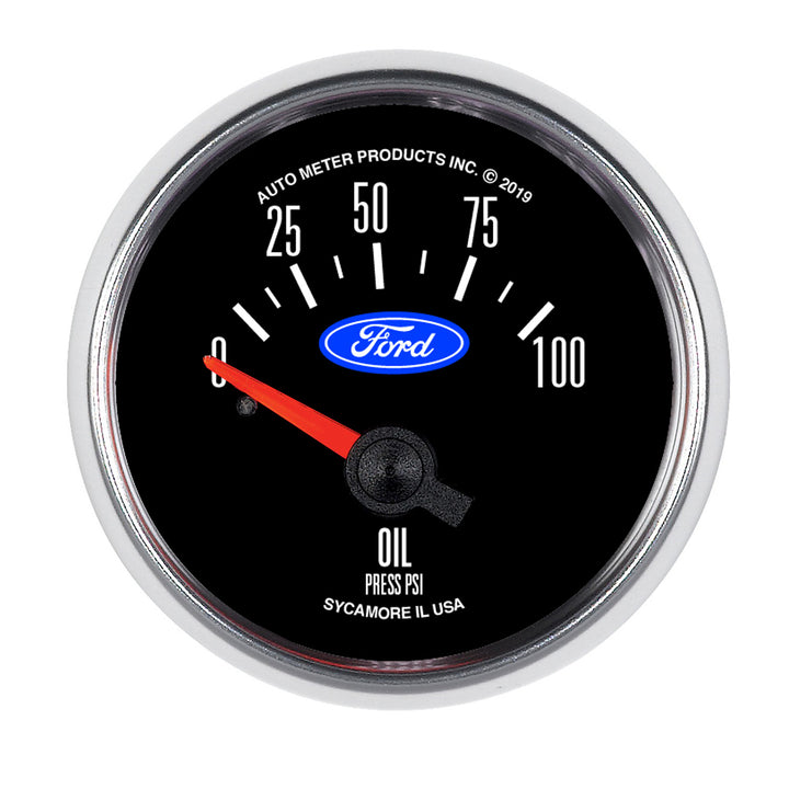 2 1/16in OIL PRESSURE 0 100 PSI FORD