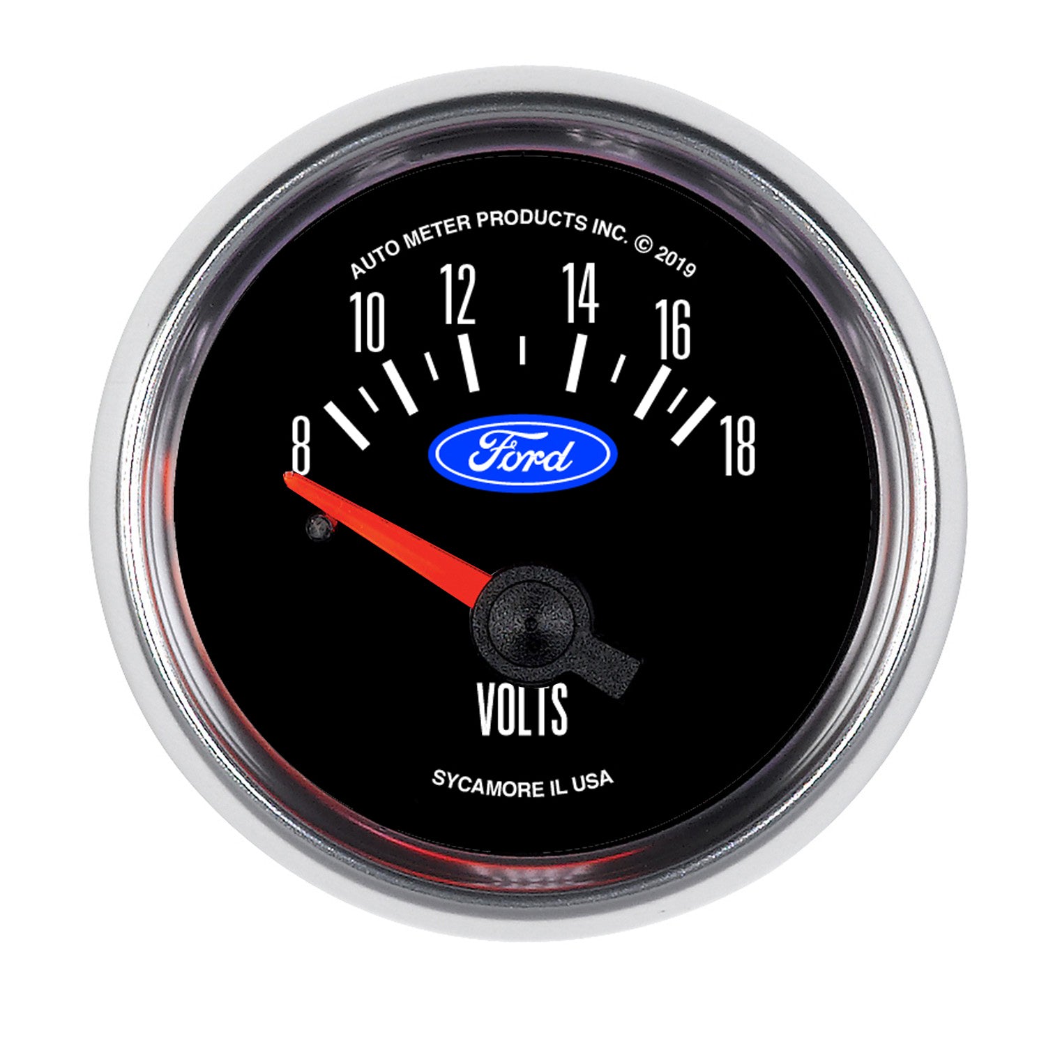 2 1/16in VOLTMETER 8 To 18V FORD