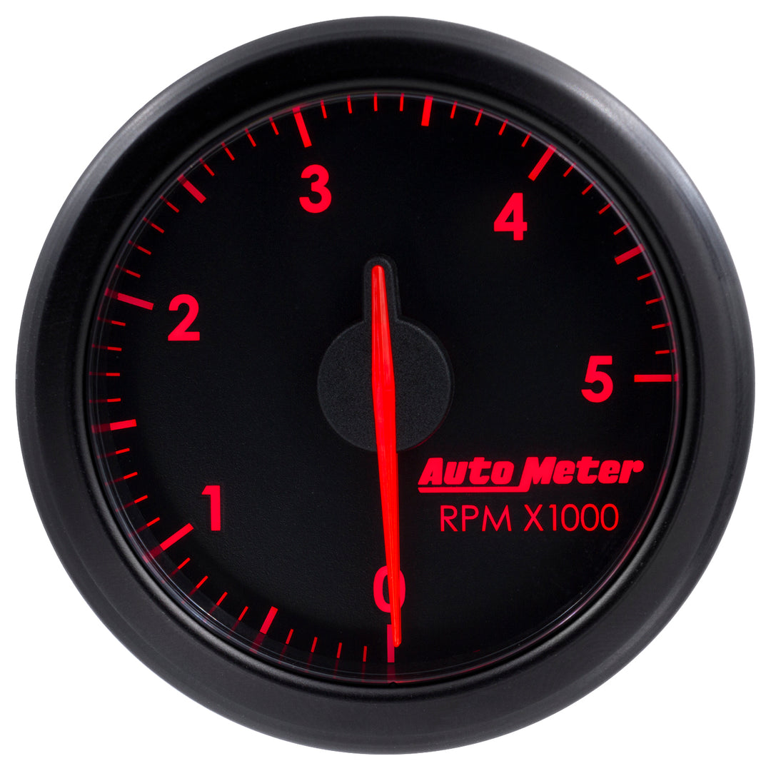 2-1/16 In. TACH 0-5000 RPM AIRDRIVE BLACK