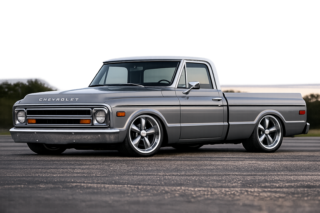 Wheels on C10 pickup