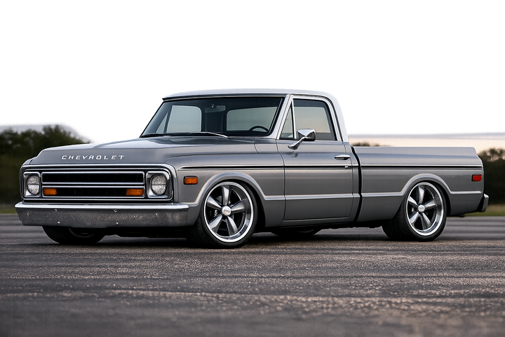 Wheels on C10 pickup