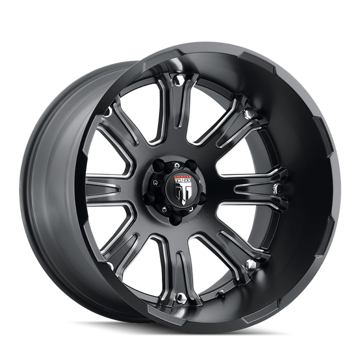 BOMB (AT154) SATIN BLACK MILLED