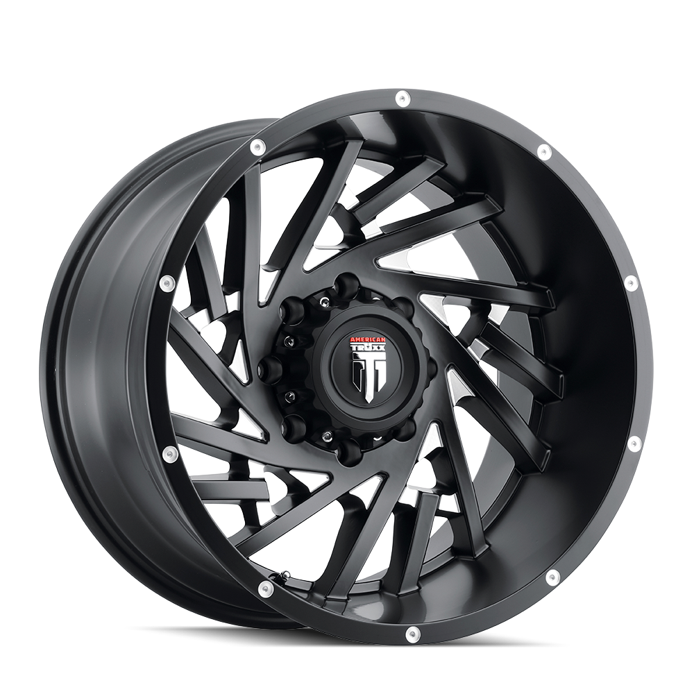 WEB (AT161) SATIN BLACK MILLED