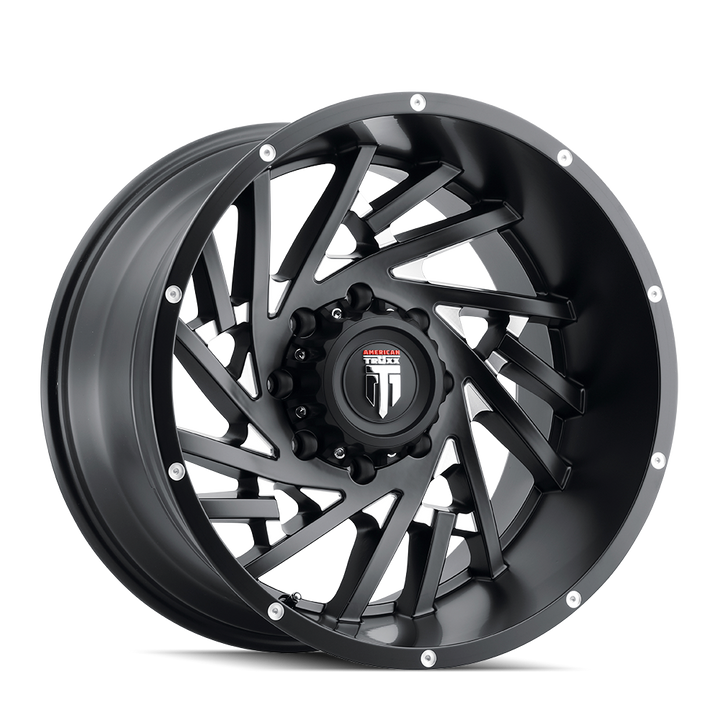 WEB (AT161) SATIN BLACK MILLED