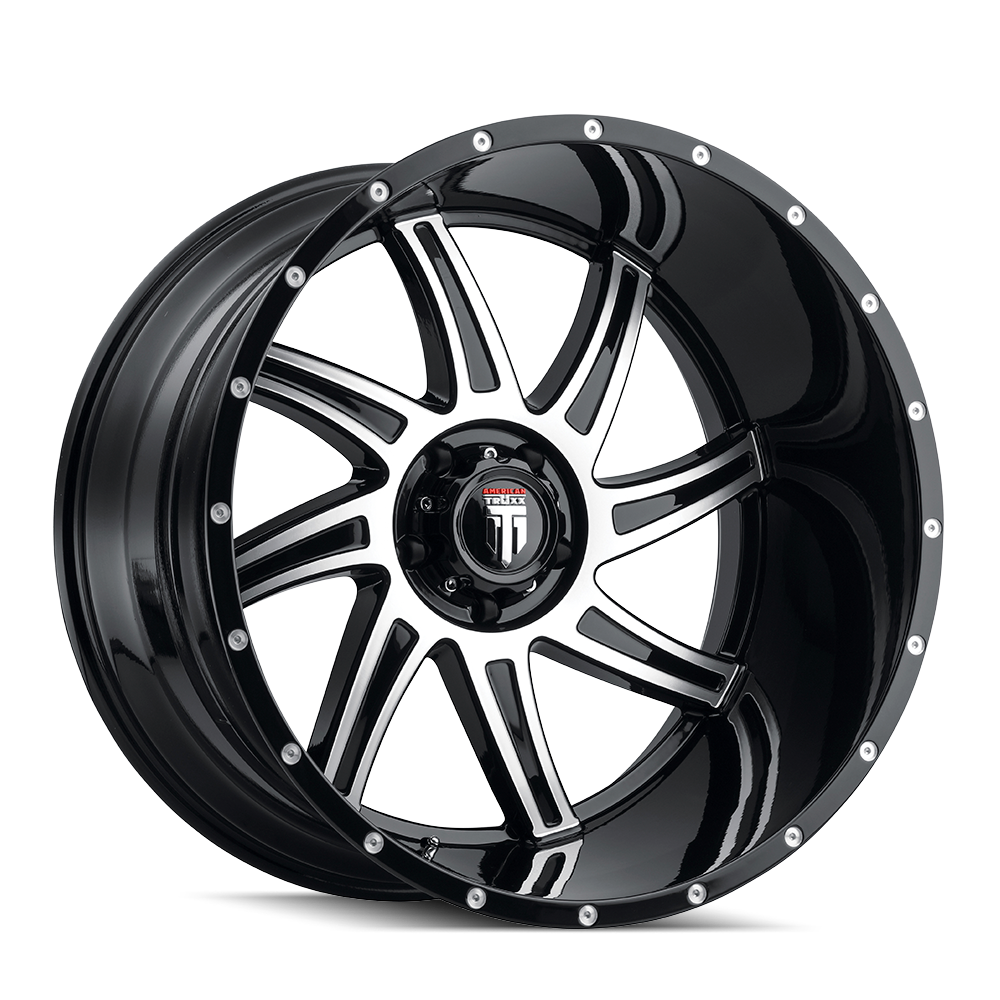 VORTEX (AT162) GLOSS BLACK MACHINED