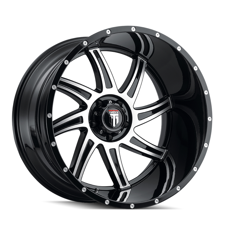VORTEX (AT162) GLOSS BLACK MACHINED