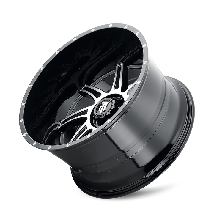 VORTEX (AT162) GLOSS BLACK MACHINED