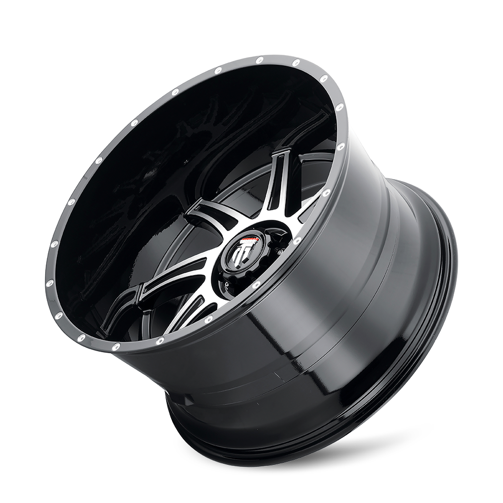 VORTEX (AT162) GLOSS BLACK MACHINED
