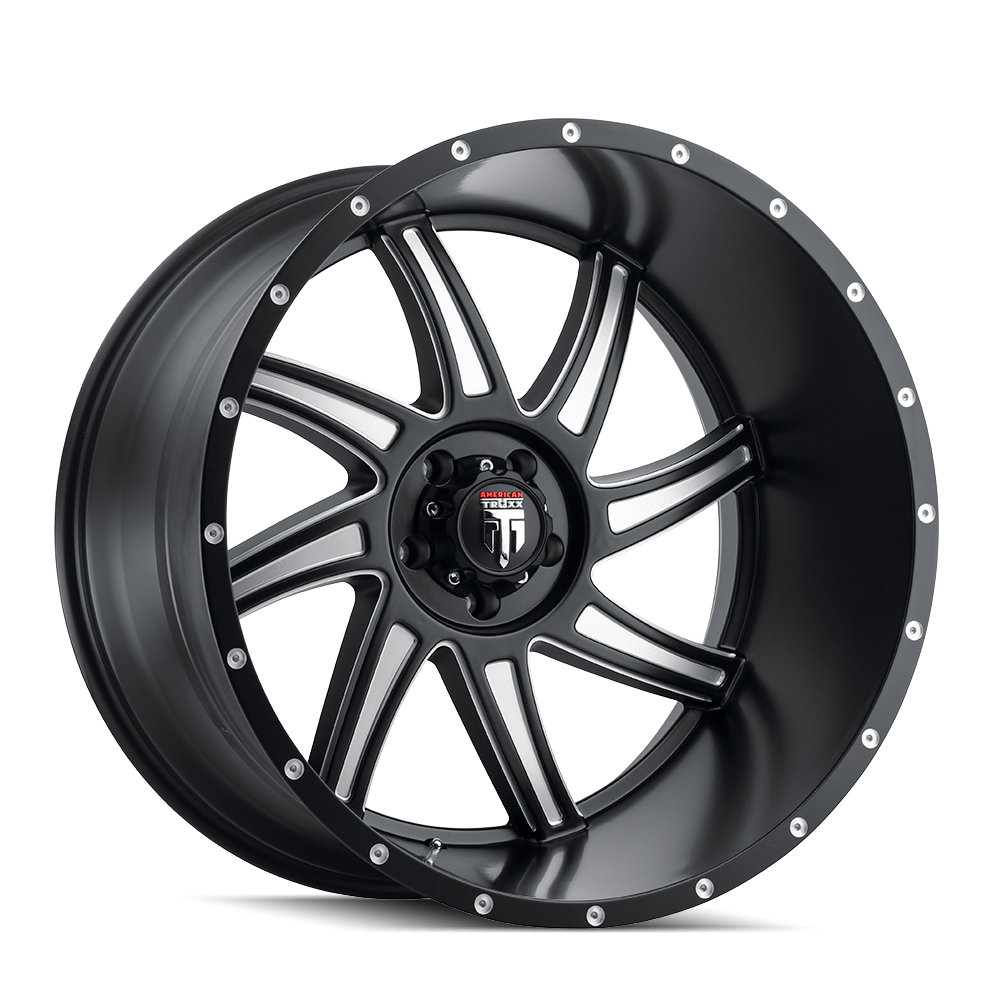 VORTEX (AT162) SATIN BLACK MILLED