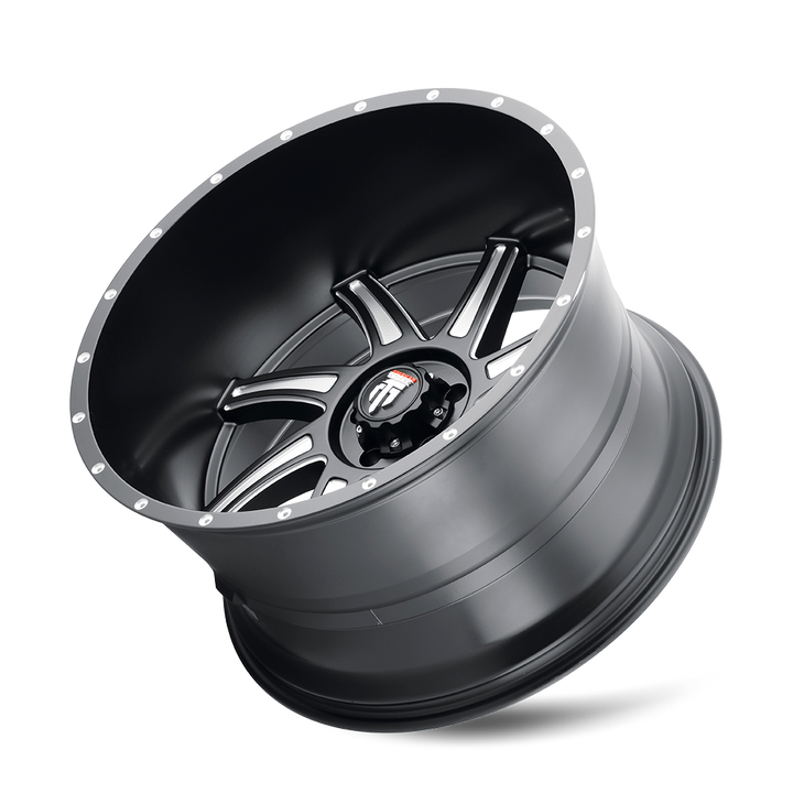 VORTEX (AT162) SATIN BLACK MILLED