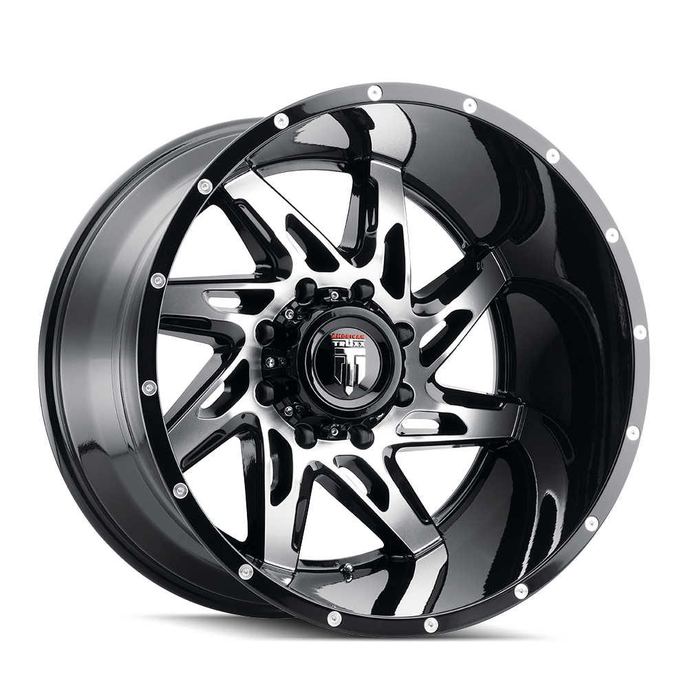 SPYDER (AT183) GLOSS BLACK MACHINED