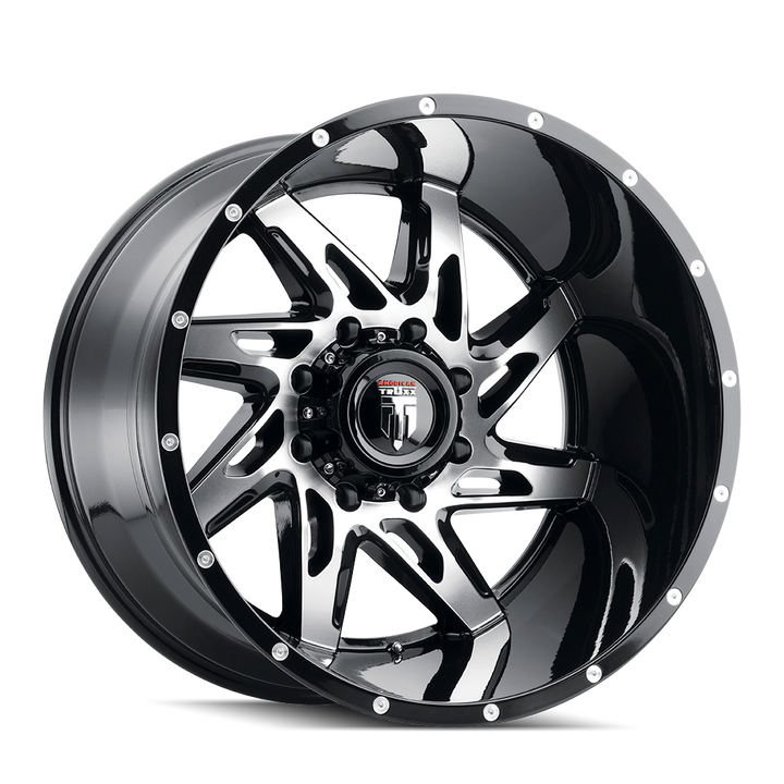 SPYDER (AT183) GLOSS BLACK MACHINED