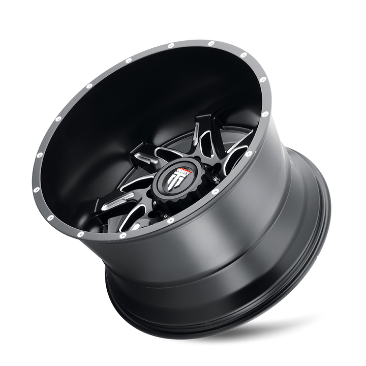 SPYDER (AT183) SATIN BLACK MILLED