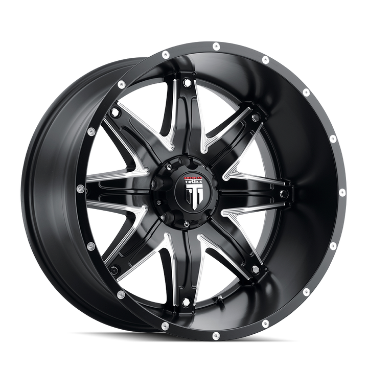 LONESTAR (AT185) SATIN BLACK MILLED