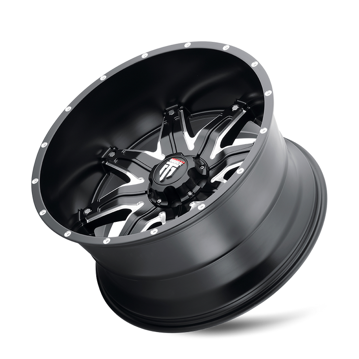 LONESTAR (AT185) SATIN BLACK MILLED