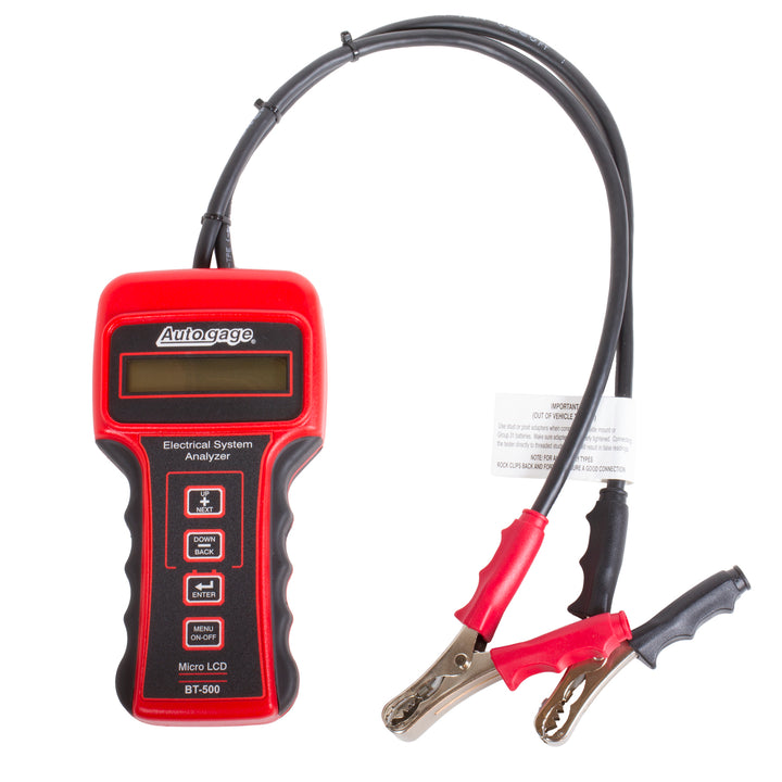 BATTERY TESTER 6/12/24V AUTOGAGE