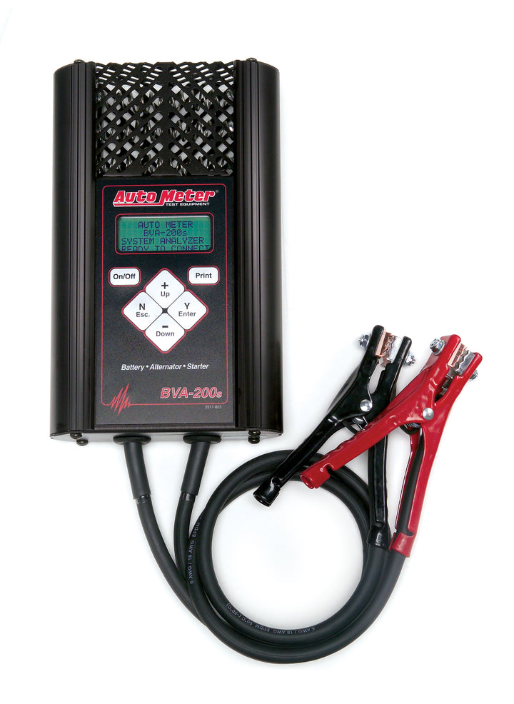 BVA-200s; Professional Grade Intelligent Hand Held Electrical System Analyzer For 6V &amp; 12 Applications
